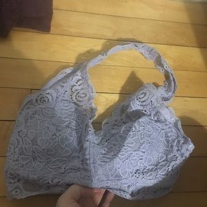 light purple bralette